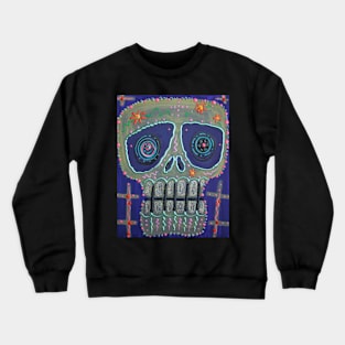 Candy Sugar Skull Crewneck Sweatshirt